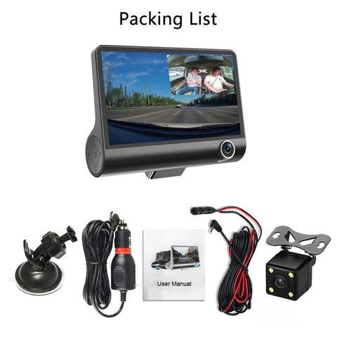 Three Way Car DVR