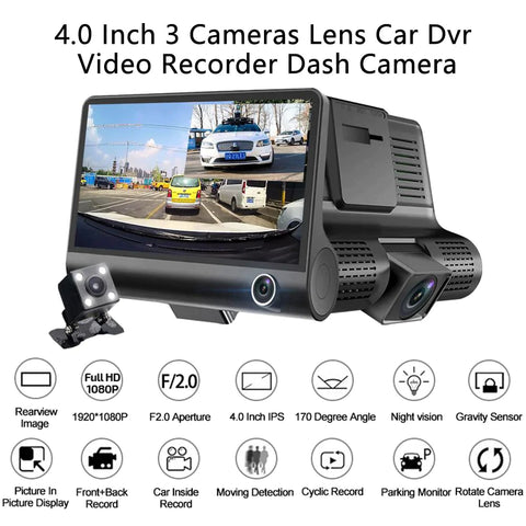 Three Way Car DVR