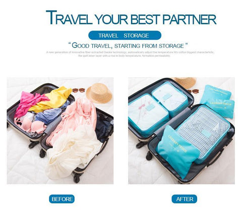 Travel™ Packing Cube System - Luggage Organizer