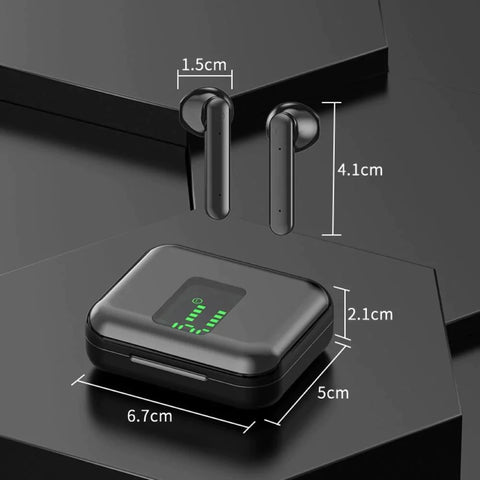 True Bluetooth Earphones Wireless in-Ear Waterproof Earbuds Mini Headset