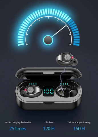 True Touch Control Wireless Earbuds