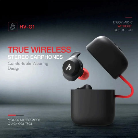 True Wireless Bluetooth Waterproof Handsfree Earphone