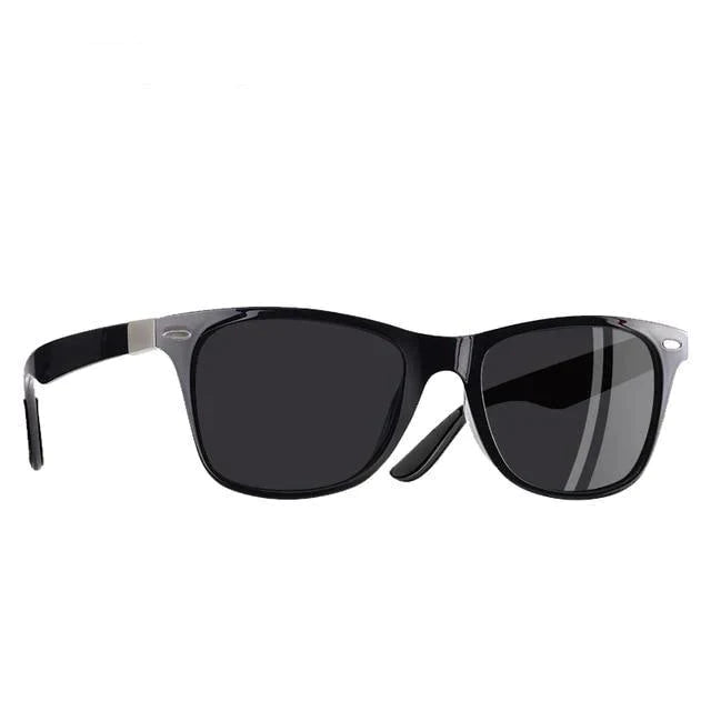 Ultralight Polarized Sunglasses Sunglasses EvoFine Bright black 