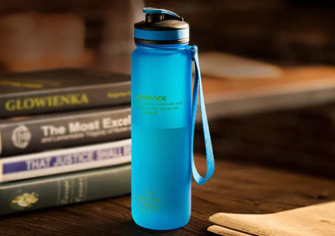 Universal Water Bottle - Stay Hydrated Evofine 1000ML Blue 