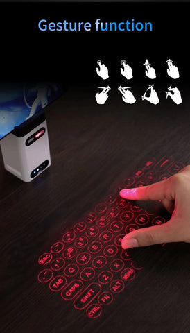 Virtual Laser Keyboard - Wireless Projection mini keyboard