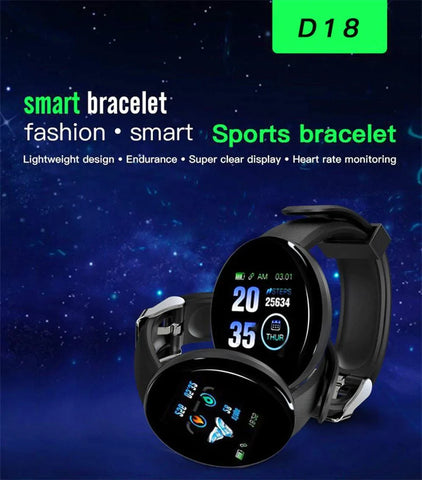 Waterproof Bluetooth Fitness Tracker SmartWatch