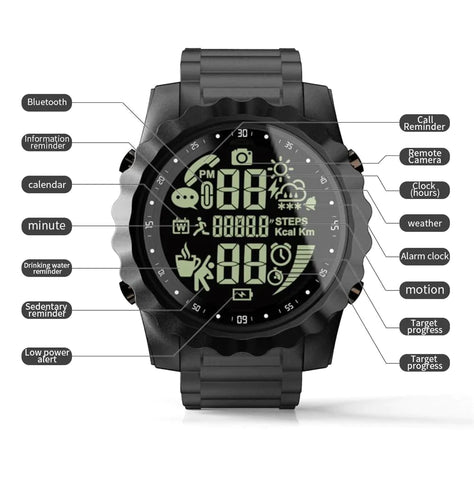 Waterproof Bluetooth SmartWatch - For IOS Android Phone