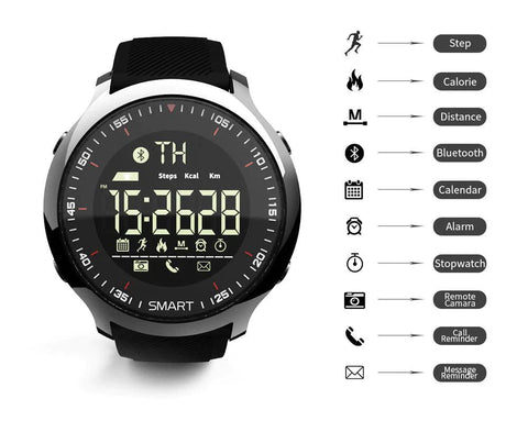 Waterproof Sports Smartwatch- iOS/ANDROID