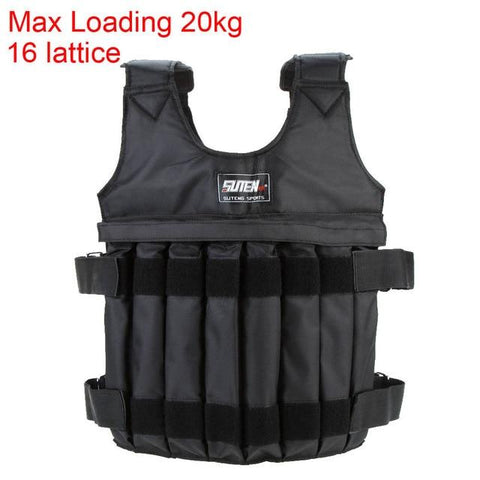 Weighted Vest For Boxing Training Workout Fitness Equipment Vest EvoFine 20KG United States 