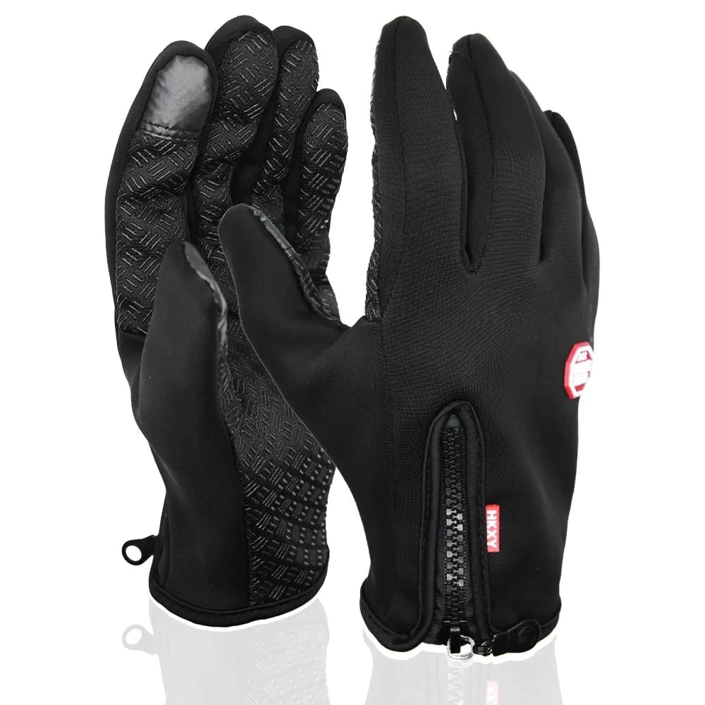 Winter Warm Gloves, Touchscreen Cold Weather Driving Gloves Windproof