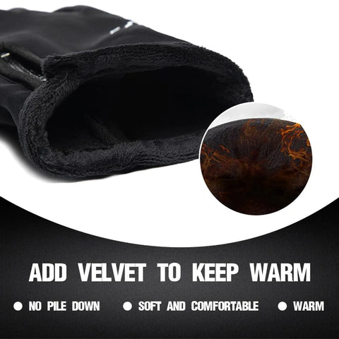 Winter Warm Gloves, Touchscreen Cold Weather Driving Gloves Windproof