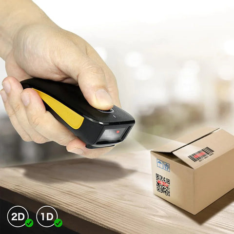 Wireless 2D QR Barcode Scanner