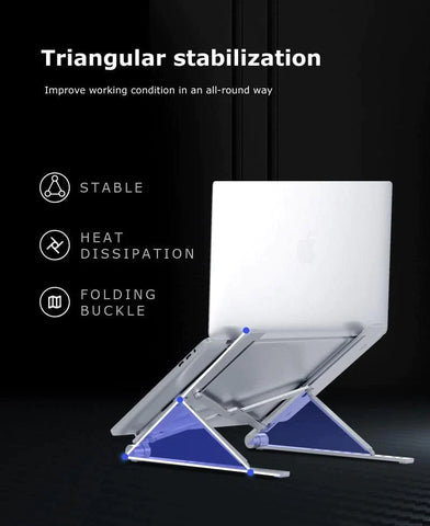 X Style Adjustable Foldable Laptop Stand