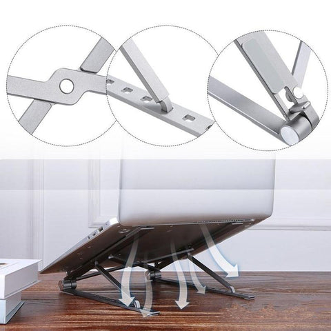 X Style Adjustable Foldable Laptop Stand